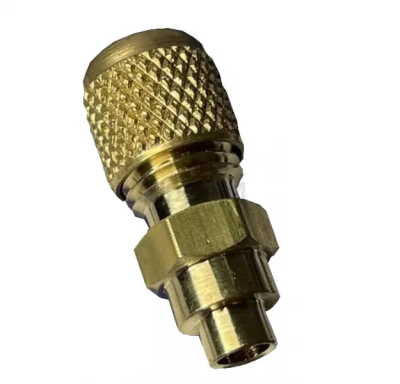 Заправоочный клапан шредера 1/4 (без трубки) для кондиционеров.